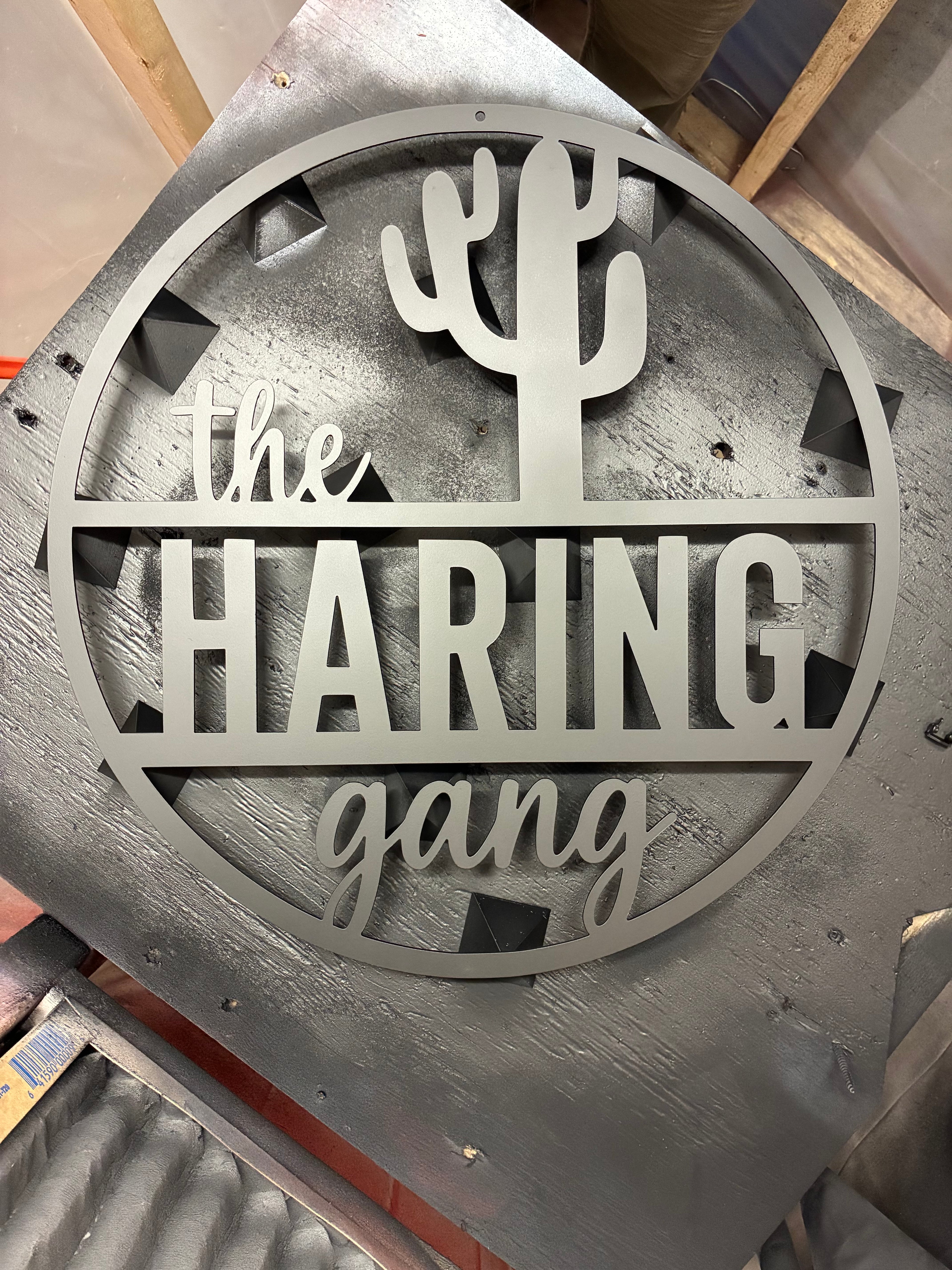 Haring gang